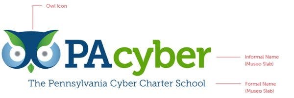 PA Cyber Logo - Horizontal